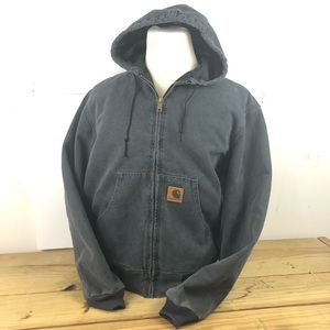 VTG Carhartt Quilt Lined Jacket Mens Large Regular